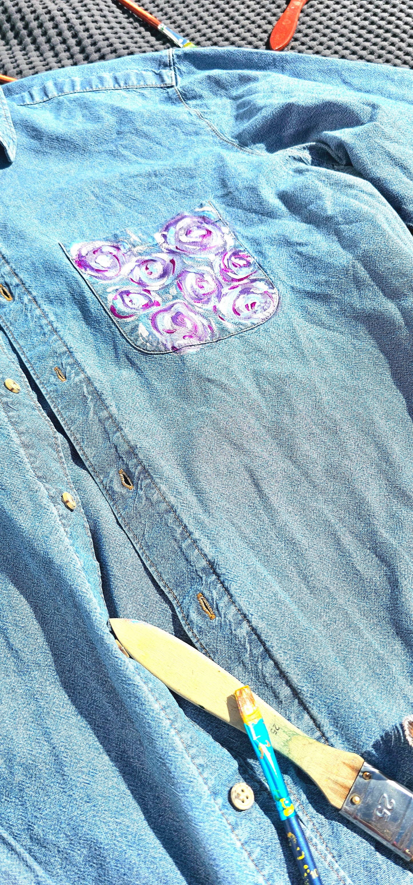 Chemise "Colour Burst"