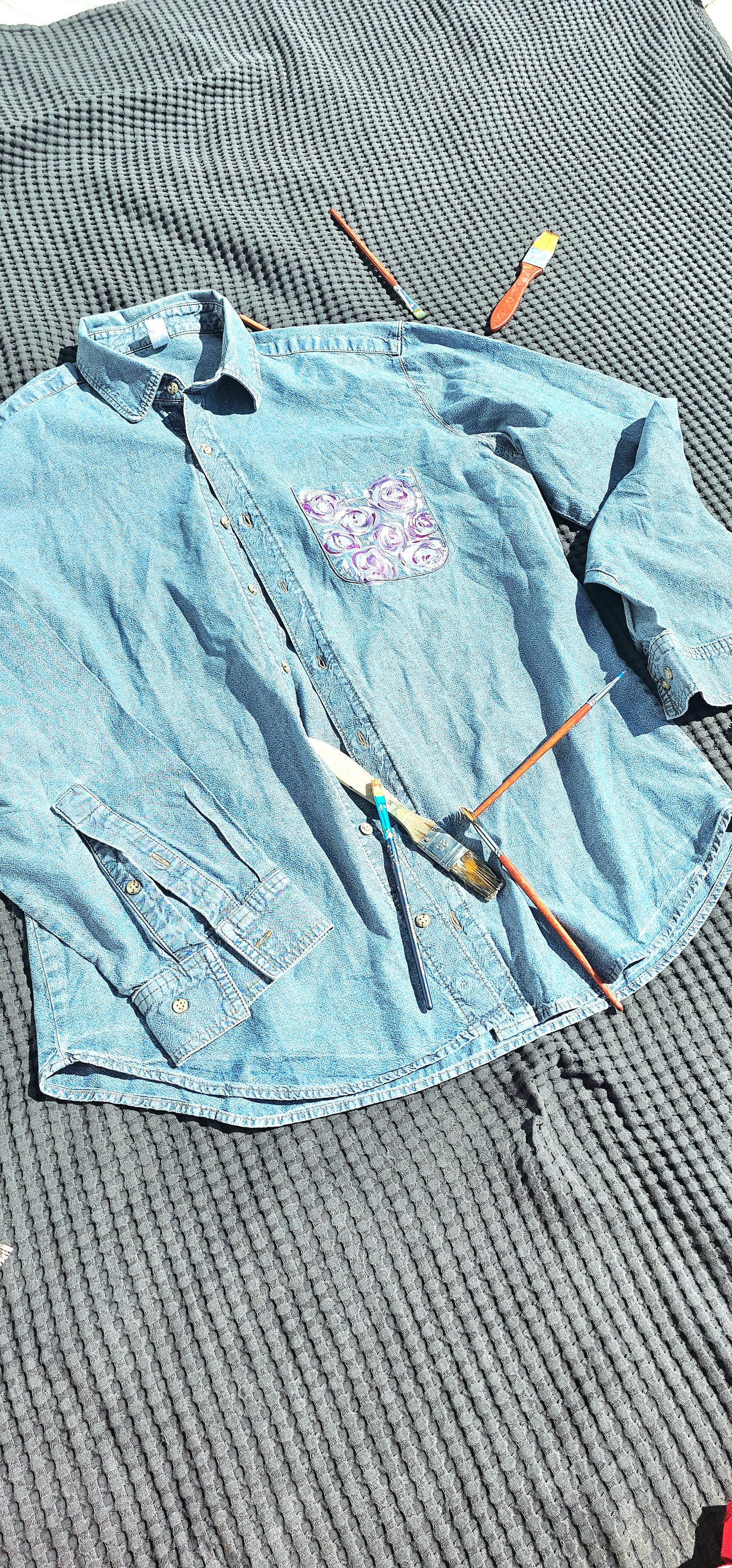 Chemise "Colour Burst"