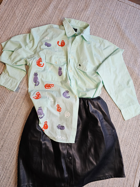 Chemise "Meowsterpiece"