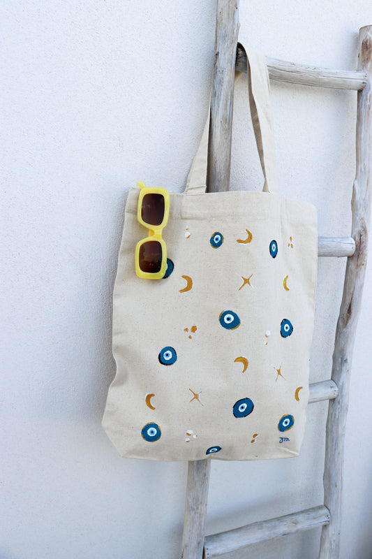 Tote Bag "Bleu Talisman"