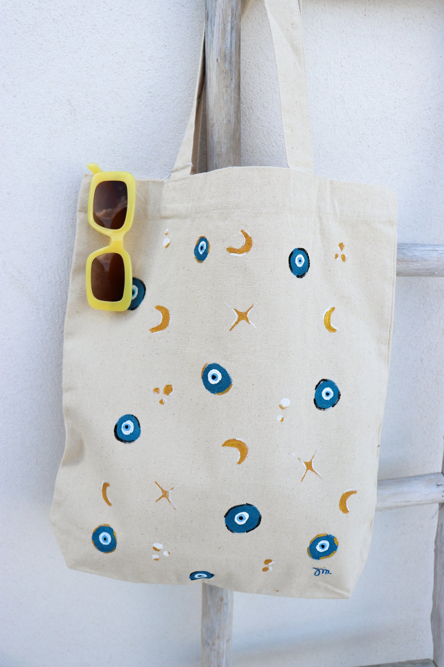 Tote Bag "Bleu Talisman"