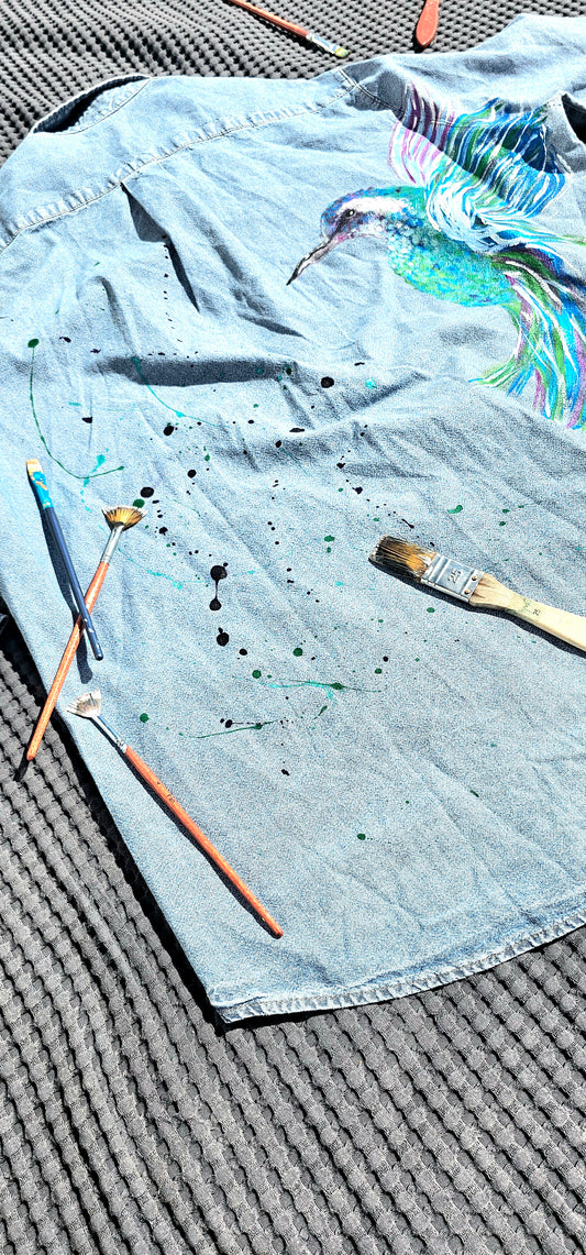Chemise "Colour Burst"