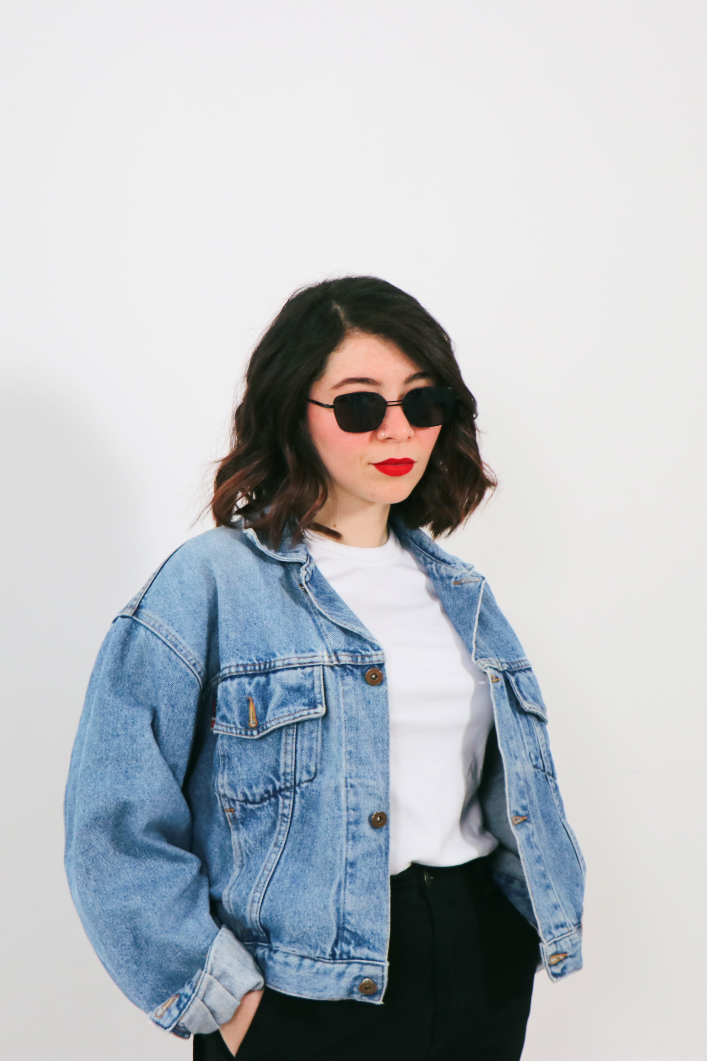 Veste en jean "Pulp Fiction"