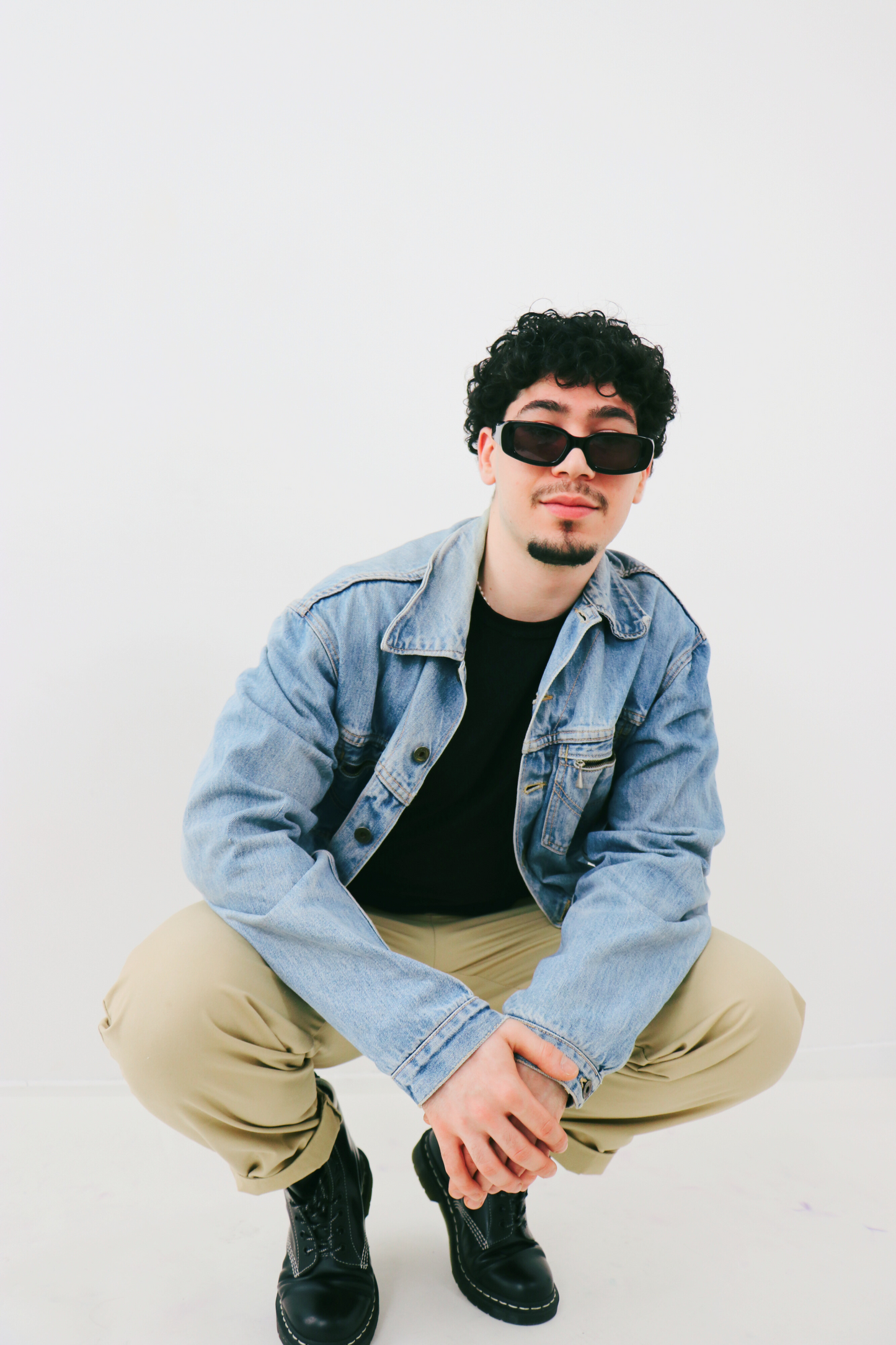 Veste en jean "Male Nude"