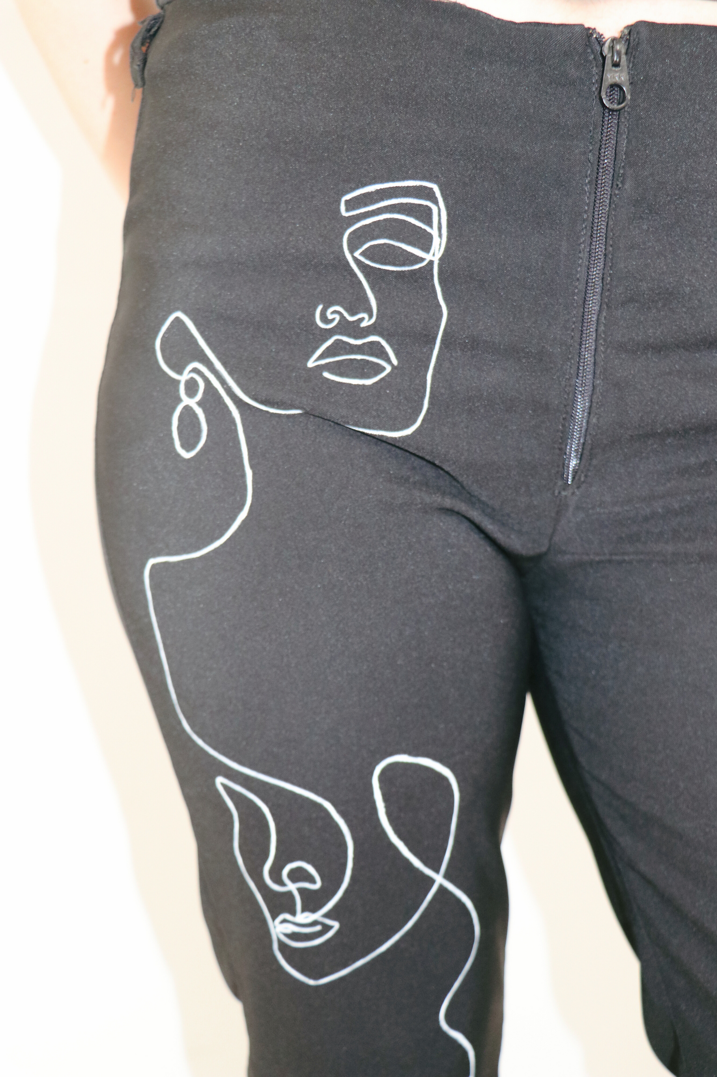 Pantalon "White Ink"