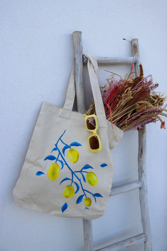 Tote Bag "Jaune Amalfi"