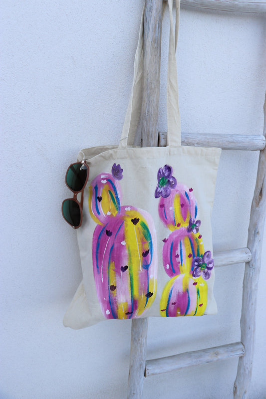 Tote Bag "Fushia pop"