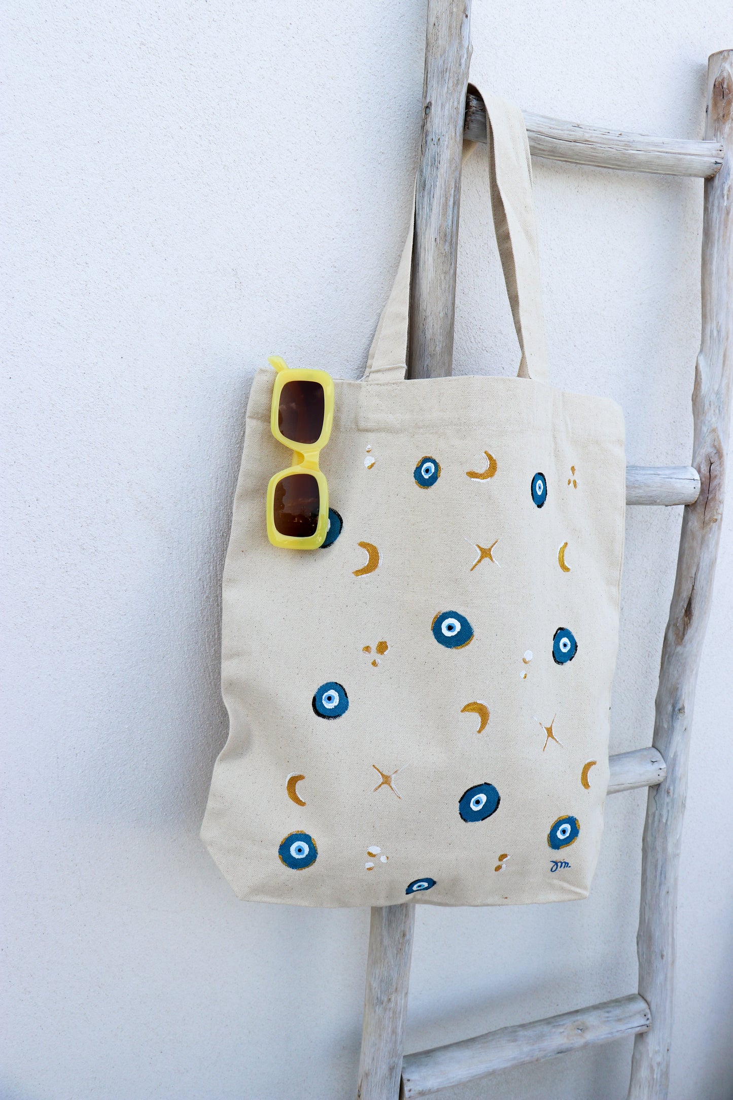 Tote Bag "Bleu Talisman"