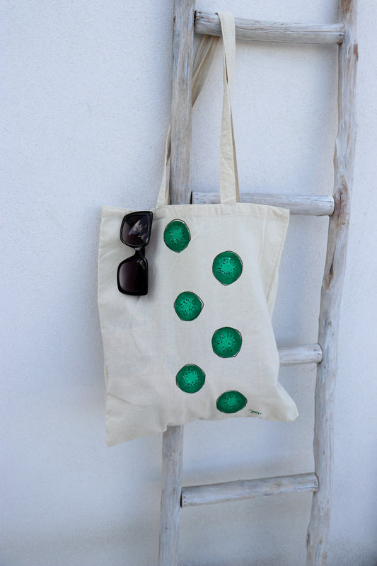 Tote Bag " Vert pulpe"