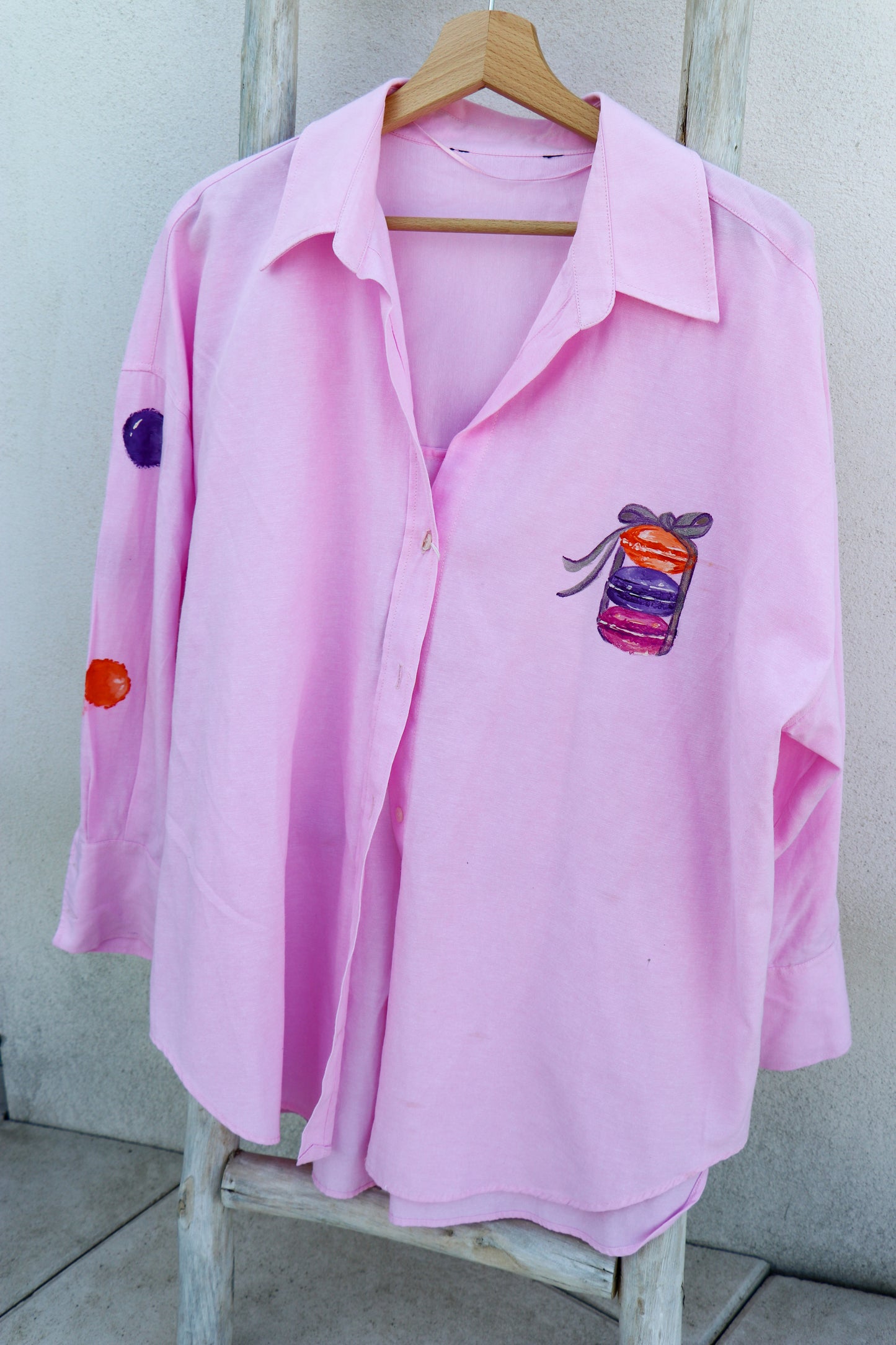 Chemise "Macaron Bliss"